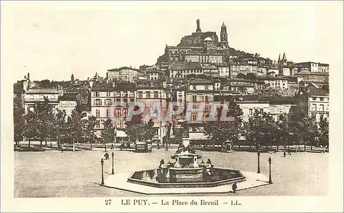 Cartes postales Le Puy La Place du Breuil