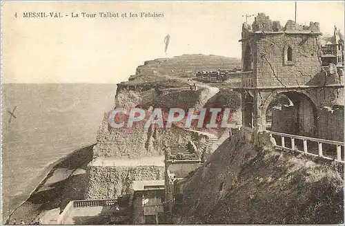 Ansichtskarte AK Mesnil Val La Tour Talbot et les Falaises