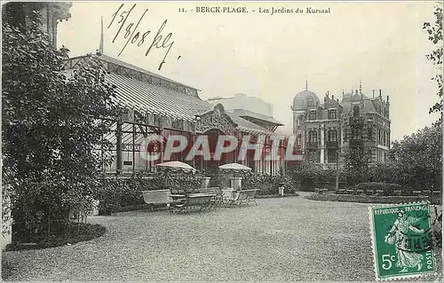 Cartes postales Berck Plage Les Jardins du Kursaal