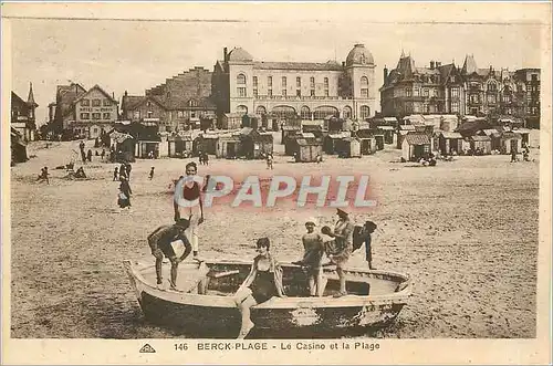 Cartes postales Berck Plage Le Casino et la Plage