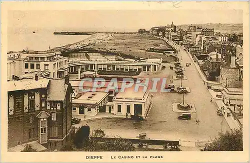 Cartes postales Dieppe Le Casino et la Plage