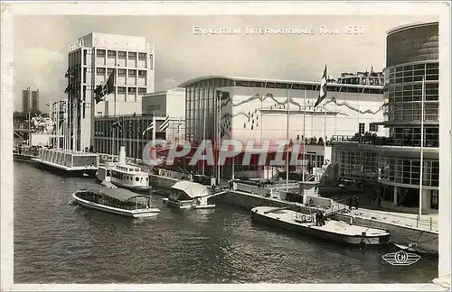 Ansichtskarte AK Pavillons de Suisse et d'Italie Paris Exposition Internationale 1937