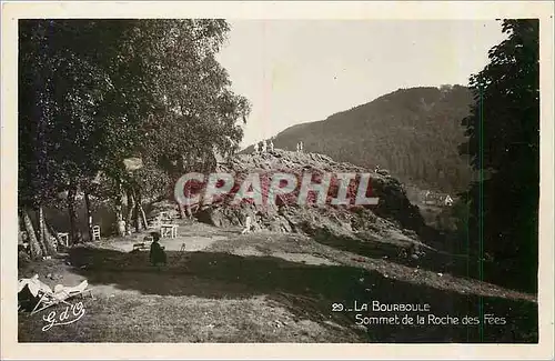 Cartes postales La Bourboule Sommet de la Roche des Fees