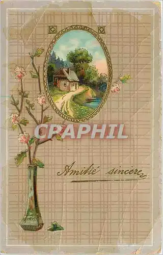 Cartes postales Amitie sinceres