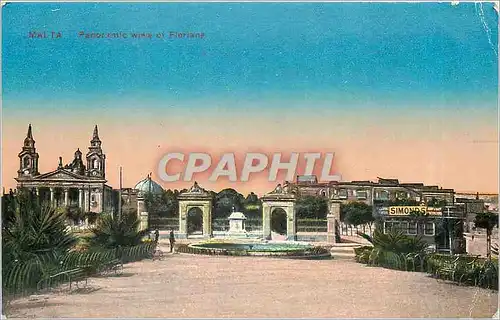 Cartes postales Malte Panoramic view of Fioriana