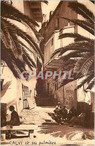 Cartes postales La Corse Ile de Beaute Calvi Vision d'Orient