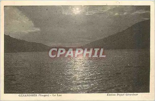 Cartes postales Gerardmer Vosges Le Lac