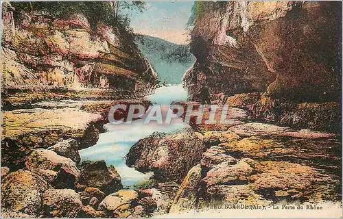 Cartes postales BELLEGARDE (Ain) La perte du Rhone