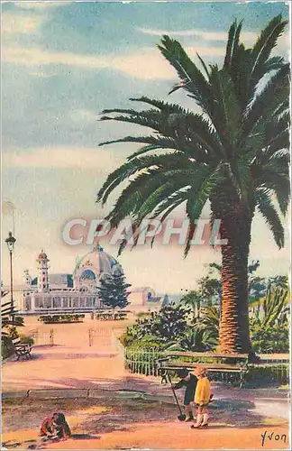 Cartes postales NICE Les Jardins du Roi Albert 1er