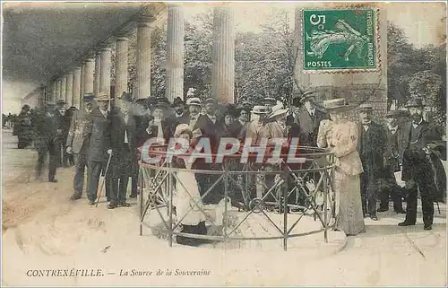 Cartes postales CONTREXEVILLE - La source de la Souveraine