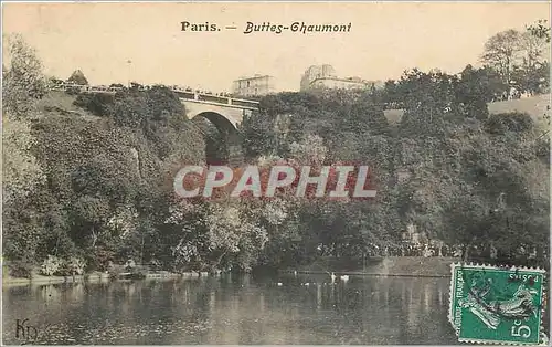 Cartes postales PARIS  Buttes-Chaumont