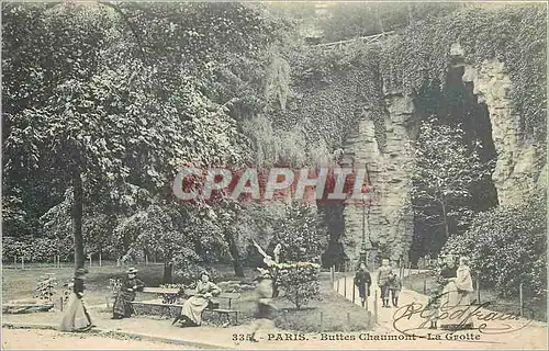 Ansichtskarte AK PARIS  Buttes-Chaumont La grotte