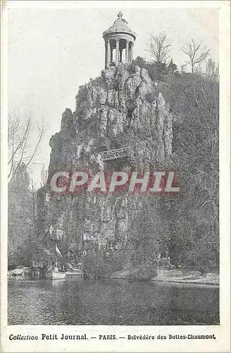 Cartes postales PARIS  Buttes-Chaumont Belvedere des Buttes Chaumont