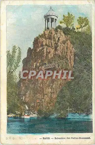 Cartes postales PARIS  Buttes-Chaumont