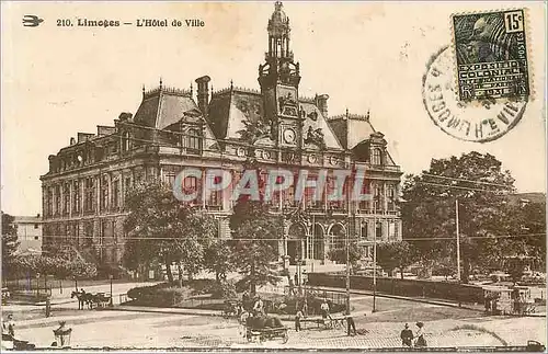 Cartes postales Limoges _ L'Hotel de Ville