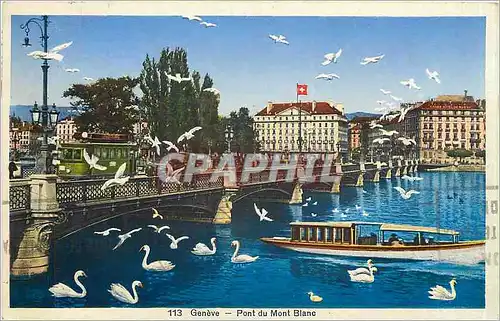 Cartes postales Gen�ve- Pont du Mont Blanc