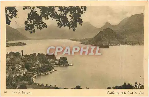 Cartes postales Lac d'Annecy