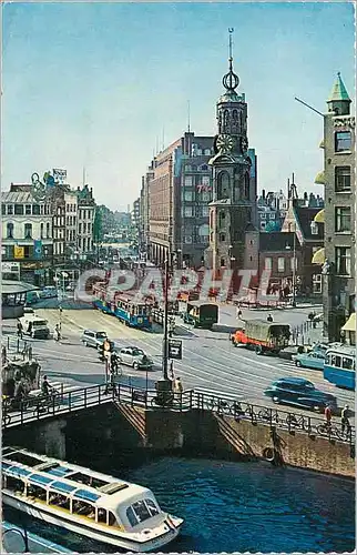 Cartes postales moderne AMSTERDAM La Tour de la monnaie