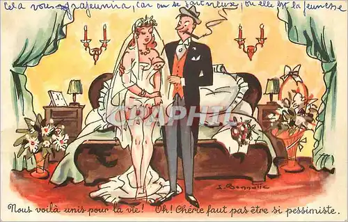 Cartes postales moderne Femme Mariage