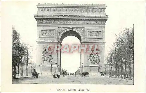 Cartes postales PARIS-Arc de Triomphe