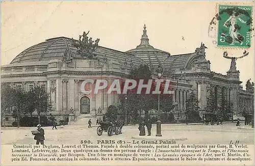 Cartes postales PARIS-Le Grand Palais