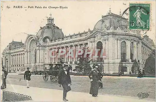 Cartes postales PARIS Petit palais des Champs Elysees