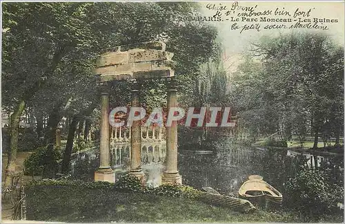 Cartes postales PARIS Le Parc Monceau - La Colonnade