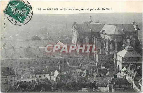 Ansichtskarte AK ARRAS - Panorama  ouest pres du Beffroi