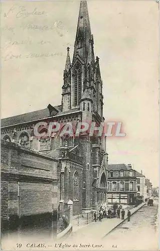Cartes postales CALAIS - L'Eglise du Sacre-C�ur