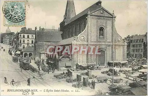 Ansichtskarte AK BOULOGNE-SUR-MER - L'Eglise Saint-Nicolas