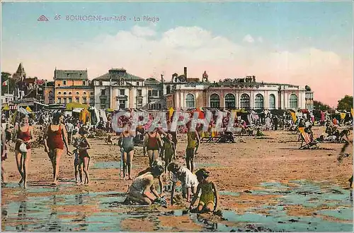 Cartes postales BOULOGNE-SUR-MER  - La Plage