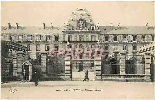 Cartes postales LE HAVRE Caserne Kleber