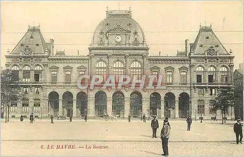 Cartes postales LE HAVRE La Bourse