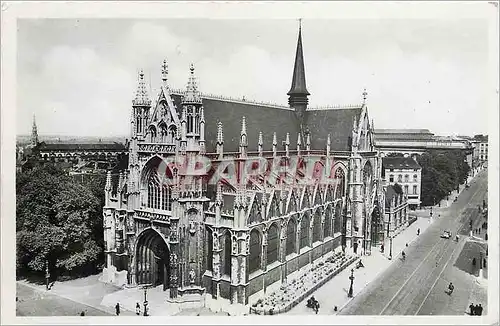 Cartes postales BRUXELLES_Eglis N.D-au- Sablon