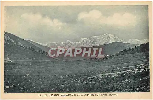 Cartes postales LE COL des ARAVIS