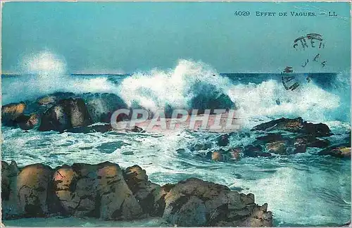 Cartes postales EFFET DE VAGUES