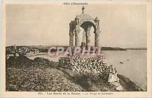 Cartes postales C�te d'Emeraude Les bords de la Rance La vieger de Grainfollet