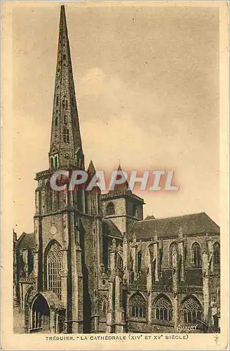 Cartes postales TREGUIER La cathedrale