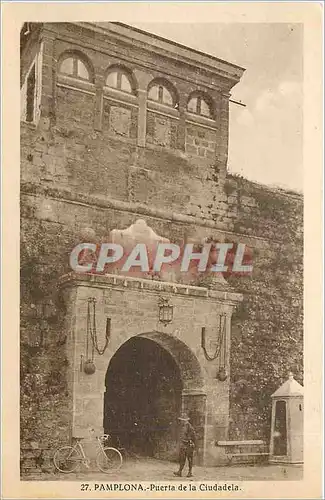 Ansichtskarte AK PAMPLONA Puerta de la Ciudadela