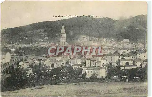 Cartes postales La Grande Combe Vue generale