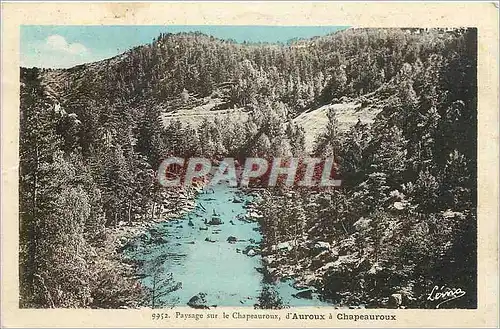 Cartes postales Paysage sur le Chapeauroux