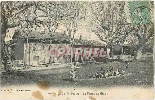 Ansichtskarte AK La Sainte-Baume La ferme de Ginies