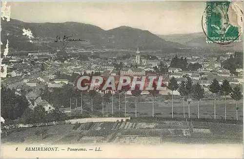 Cartes postales REMIREMONT. Panorama