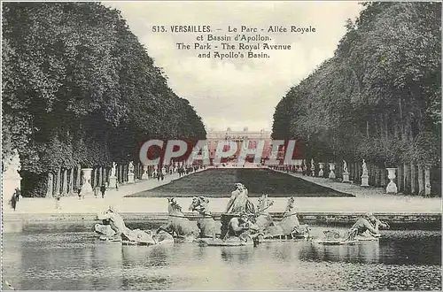 Ansichtskarte AK VERSAILLES Les Grandes Eaux au Bassin de Neptune