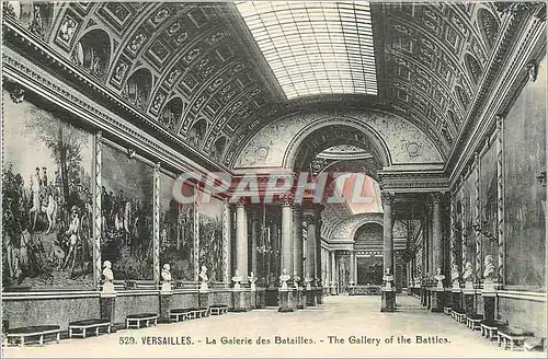 Cartes postales VERSAILLES La Galerie des Batailles