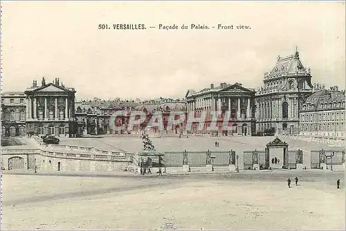 Ansichtskarte AK VERSAILLES Fa�ade du Palais