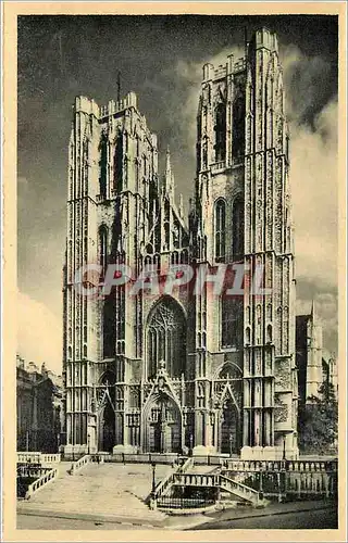 Cartes postales BRUXELLES COLLEGIALE SS. MICHEL ET GUDULE