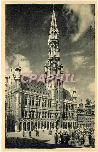 Cartes postales BRUXELLES HOTEL DE VILLE