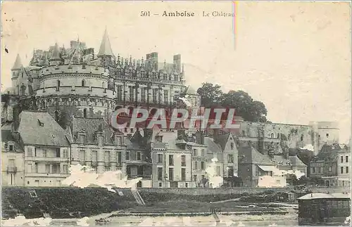 Cartes postales Amboise - Le Chateau