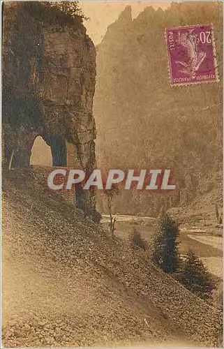 Cartes postales Gorges du Tarn La route a la sortie des detroits